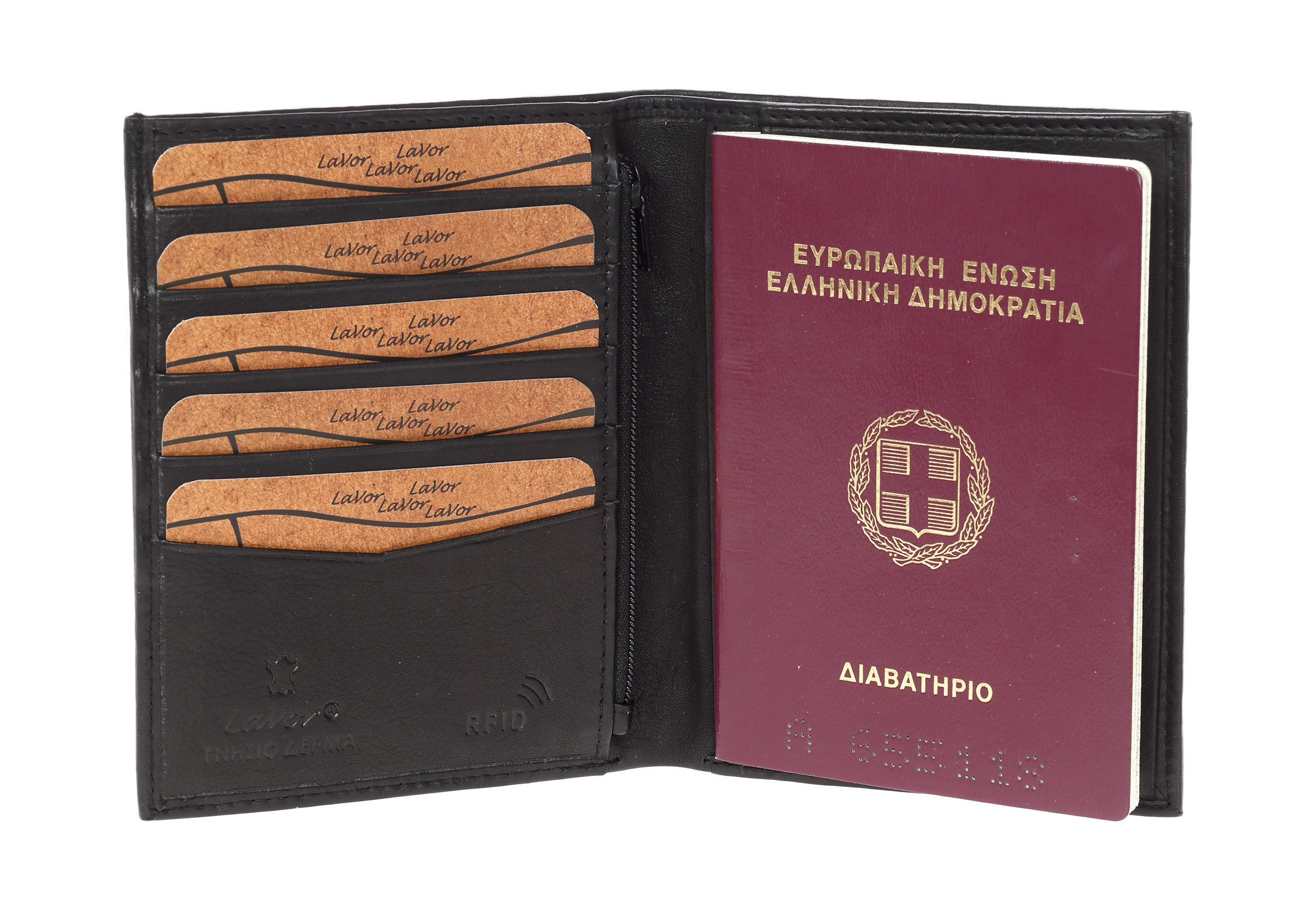 Ανδρικό Δερμάτινο Πορτοφόλι Lavor 3311 μαύρο Ανδρικό Δερμάτινο Πορτοφόλι Lavor 3311 μαύρο