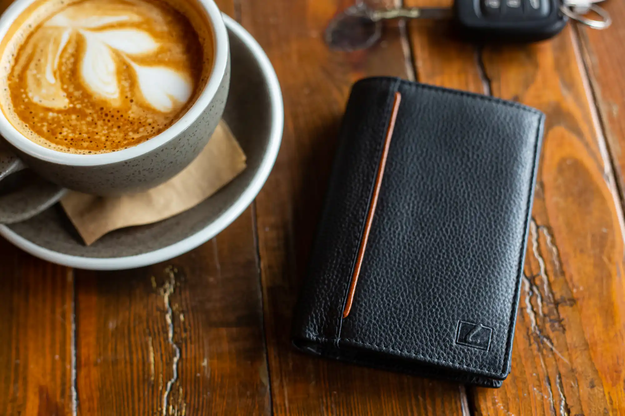 Ανδρικό Δερμάτινο Πορτοφόλι Lavor 3315 καφέ