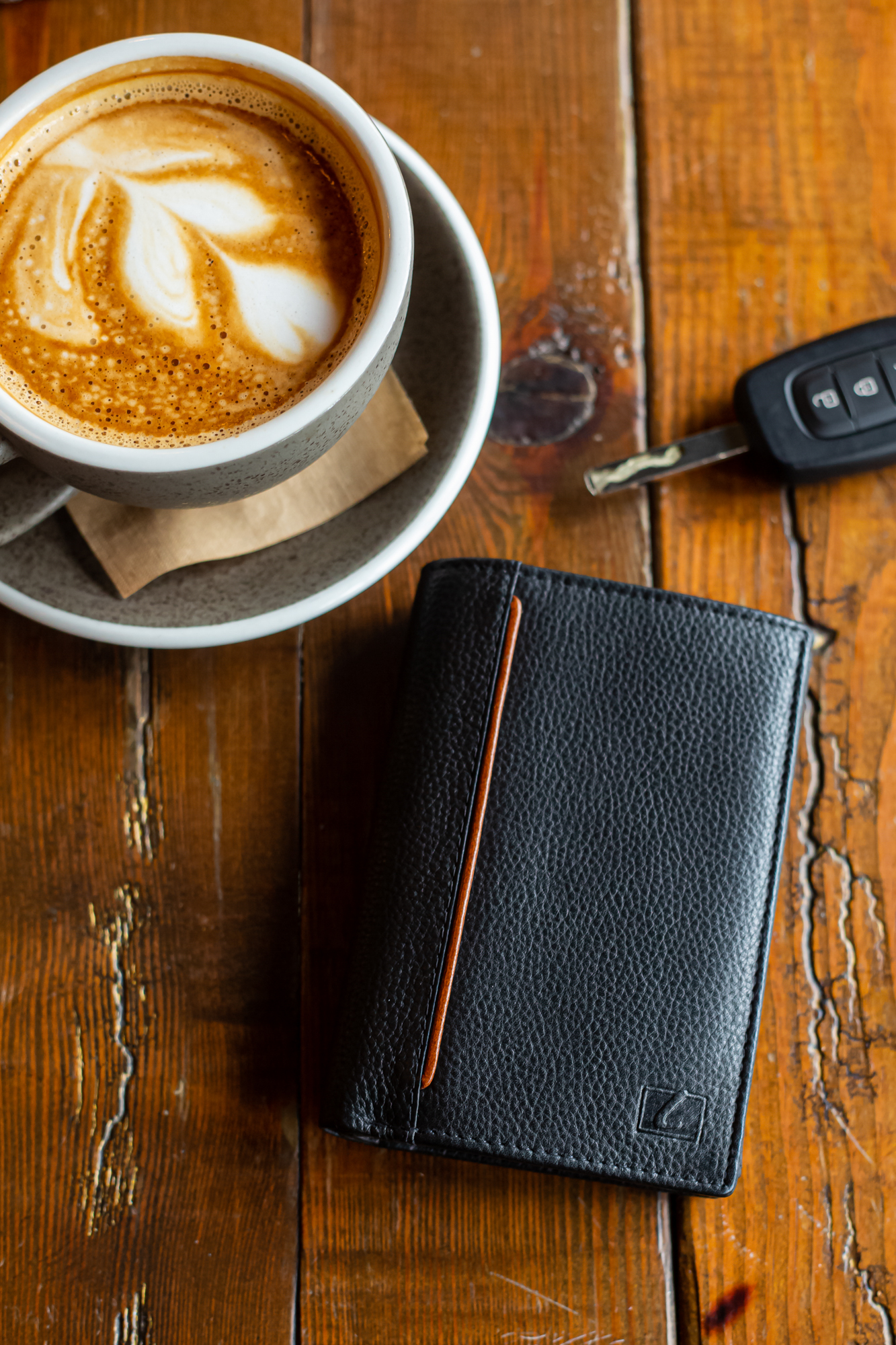 Ανδρικό Δερμάτινο Πορτοφόλι Lavor 3315 μαύρο