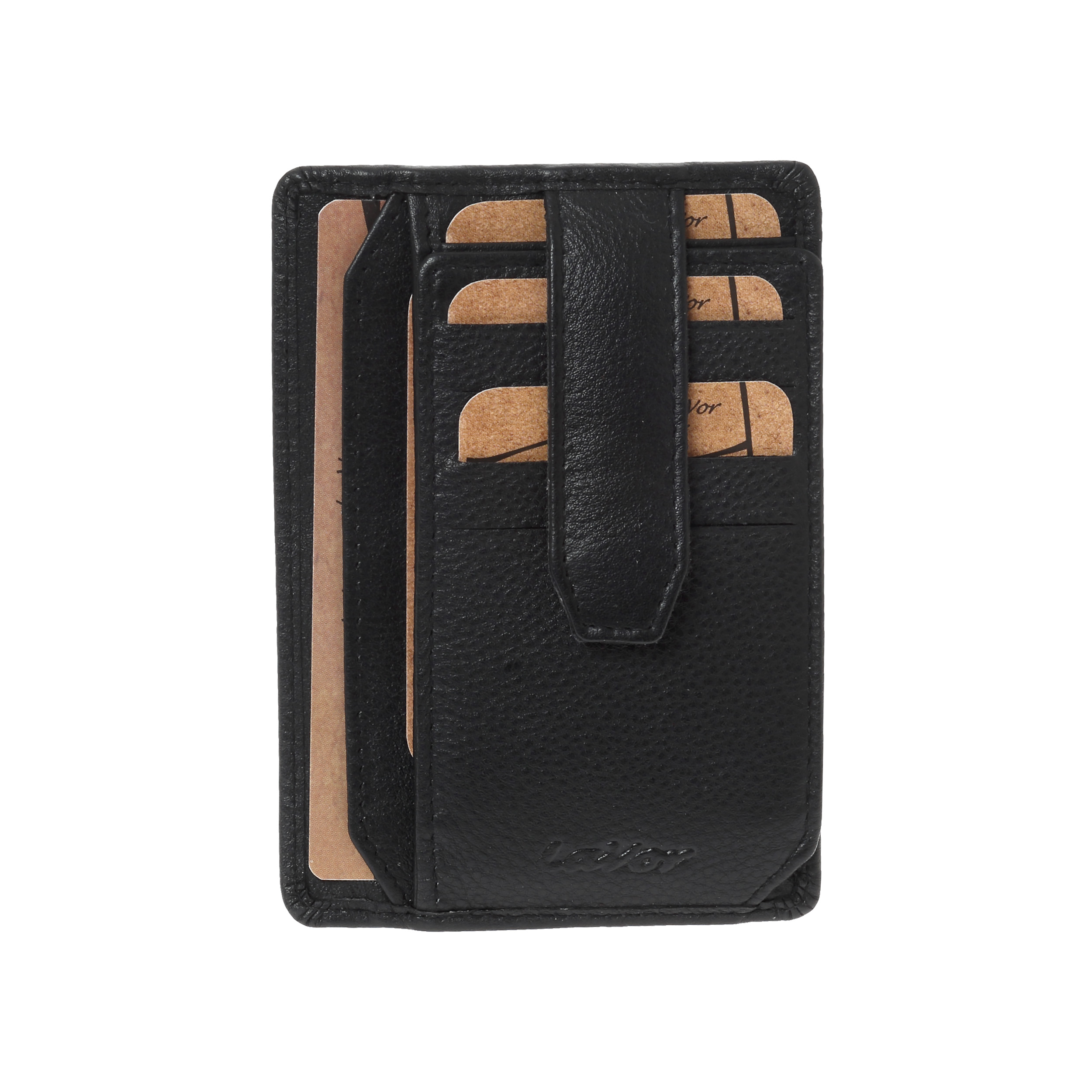 Ανδρικό Δερμάτινο Πορτοφόλι Lavor 3763 Μαύρο
