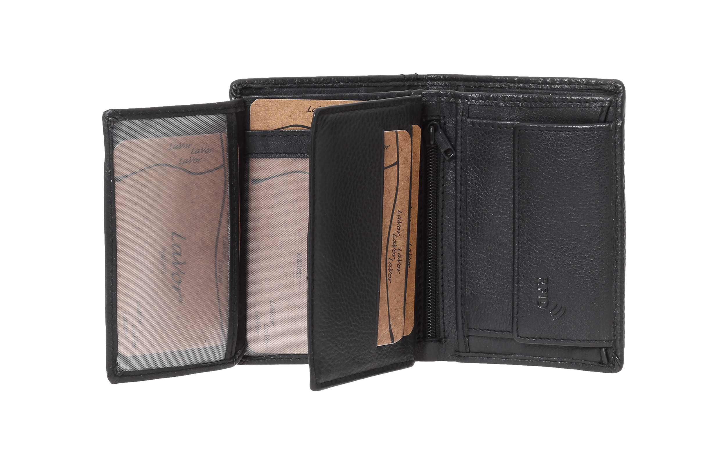 Ανδρικό Δερμάτινο Πορτοφόλι Lavor 3807 Μαύρο Ανδρικό Δερμάτινο Πορτοφόλι Lavor 3807 Μαύρο