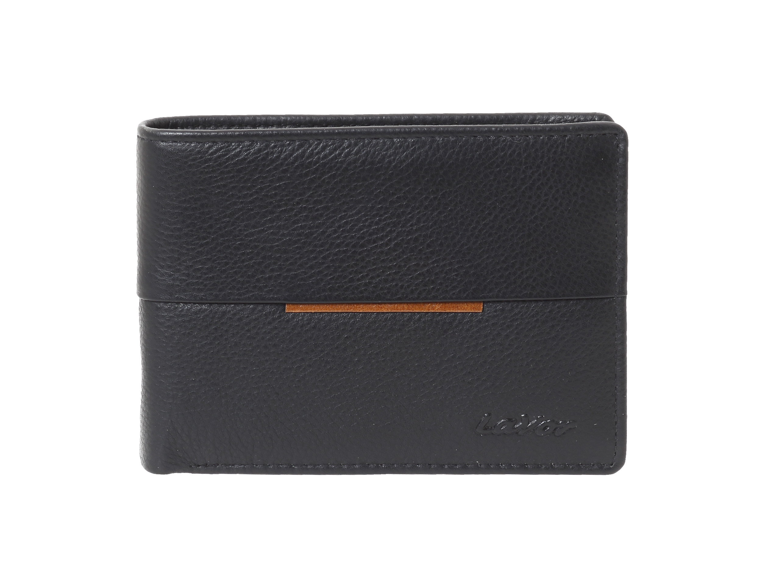 Ανδρικό Δερμάτινο Πορτοφόλι Lavor 3819 μαύρο