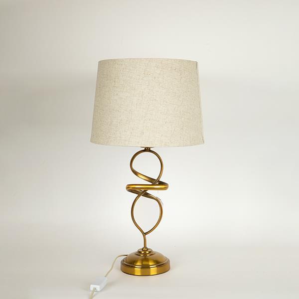 ΕΠΙΤΡΑΠΕΖΙΟ ΦΩΤΙΣΤΙΚΟ ΜΕ ΕΚΡΟΥ ΛΙΝΟ ΚΑΠΕΛΟ ΜΕΤΑΛΛΙΚΟ ΧΡΥΣΟ 33x60cm