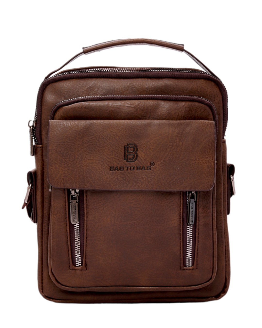 Τσαντάκι χιαστί -MD-1917-2 – Καφέ