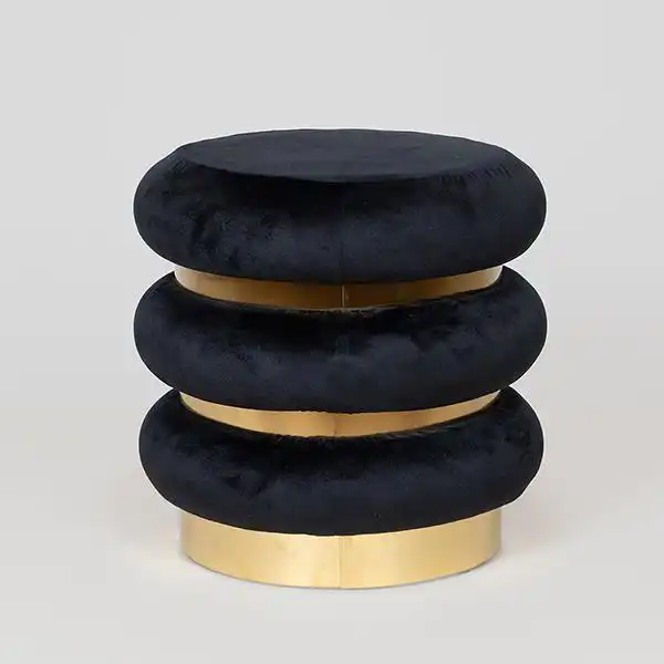 ΣΚΑΜΠΟ ΒΕΛΟΥΔΟ ΜΑΥΡΟ ΜΕ ΧΡΥΣΕΣ ΛΕΠΤΟΜΕΡΕΙΕΣ 41x41x40cm ΣΚΑΜΠΟ ΒΕΛΟΥΔΟ ΜΑΥΡΟ ΜΕ ΧΡΥΣΕΣ ΛΕΠΤΟΜΕΡΕΙΕΣ 41x41x40cm