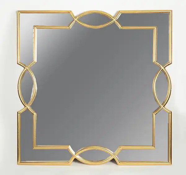 ΚΑΘΡΕΦΤΗΣ ΜΕΤΑΛΛΙΚΟΣ ΧΡΥΣΟΣ 80x3x80cm