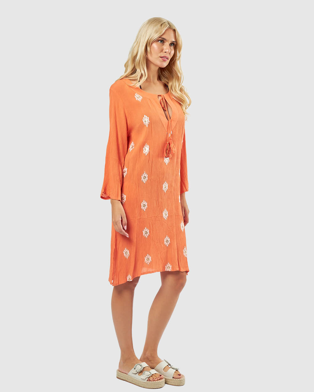 VERDE ΓΥΝΑΙΚΕΙΟ ΚΑΦΤΑΝΙ 47-0149 ΒΙΣΚΟΖΗ ΙΝΔΙΑΣ ΠΟΡΤΟΚΑΛΙ