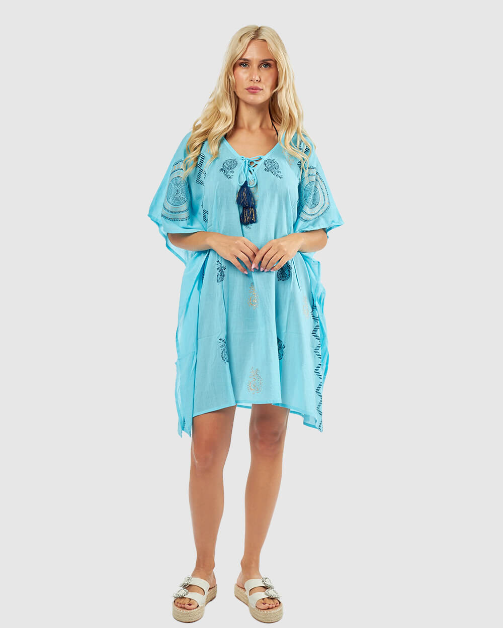 VERDE ΓΥΝΑΙΚΕΙΟ ΚΑΦΤΑΝΙ 47-0151 ΒΑΜΒΑΚΕΡΟ ΙΝΔΙΑΣ ΑΝΟΙΧΤΟ ΜΠΛΕ