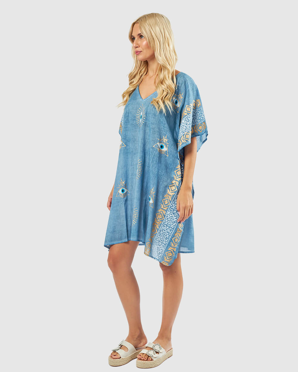 VERDE ΓΥΝΑΙΚΕΙΟ ΚΑΦΤΑΝΙ 47-0154 ΒΑΜΒΑΚΕΡΟ ΙΝΔΙΑΣ ΜΠΛΕ