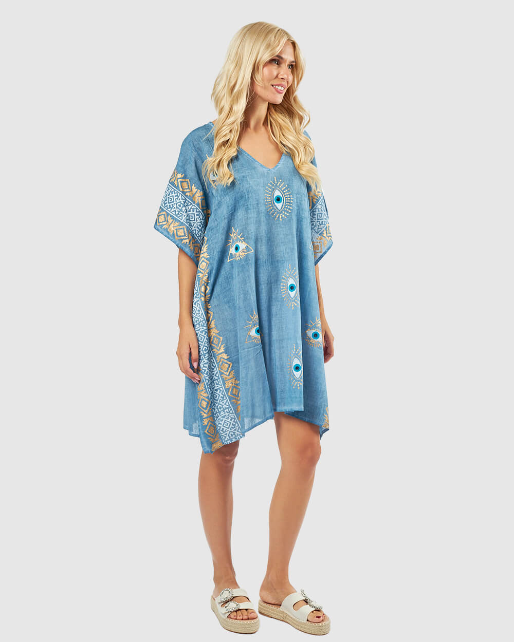 VERDE ΓΥΝΑΙΚΕΙΟ ΚΑΦΤΑΝΙ 47-0154 ΒΑΜΒΑΚΕΡΟ ΙΝΔΙΑΣ ΜΠΛΕ