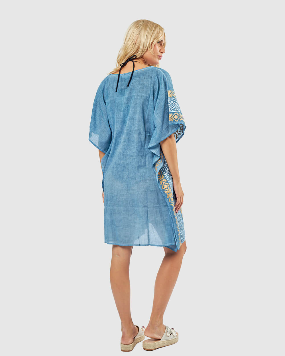 VERDE ΓΥΝΑΙΚΕΙΟ ΚΑΦΤΑΝΙ 47-0154 ΒΑΜΒΑΚΕΡΟ ΙΝΔΙΑΣ ΜΠΛΕ