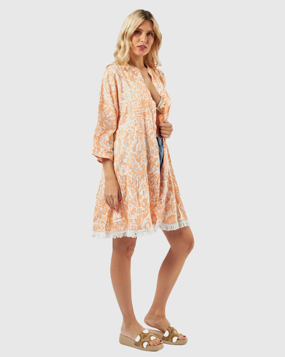 VERDE ΓΥΝΑΙΚΕΙΟ ΚΑΦΤΑΝΙ 47-0167 ΒΙΣΚΟΖΗ ΙΝΔΙΑΣ ΠΟΡΤΟΚΑΛΙ