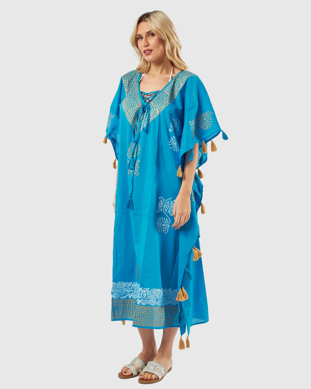 VERDE ΓΥΝΑΙΚΕΙΟ ΚΑΦΤΑΝΙ 47-0176 ΒΑΜΒΑΚΕΡΟ ΙΝΔΙΑΣ ΜΠΛΕ