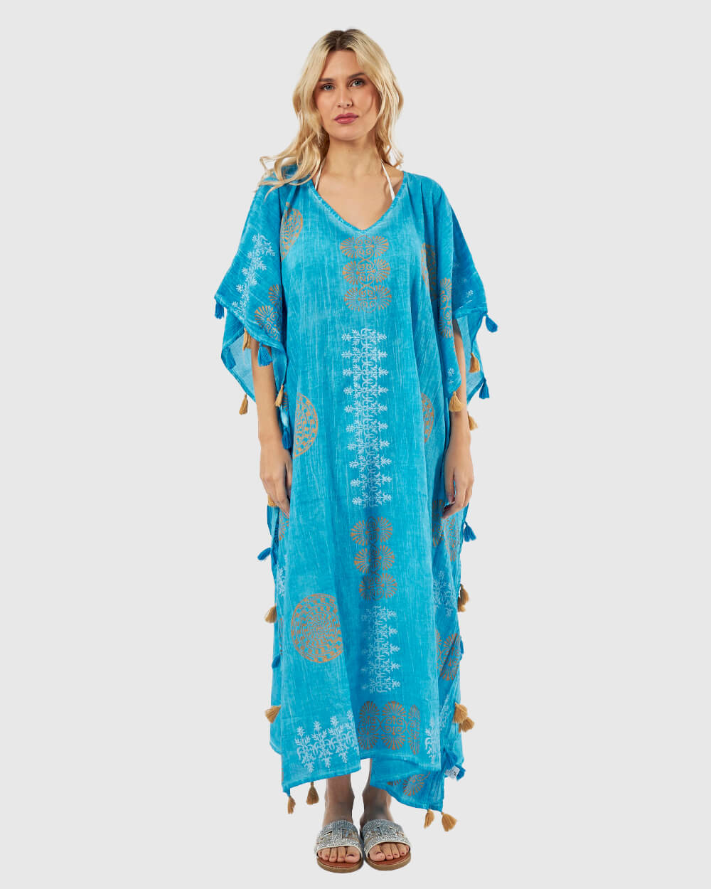 VERDE ΓΥΝΑΙΚΕΙΟ ΚΑΦΤΑΝΙ 47-0177 ΒΑΜΒΑΚΕΡΟ ΙΝΔΙΑΣ ΜΠΛΕ