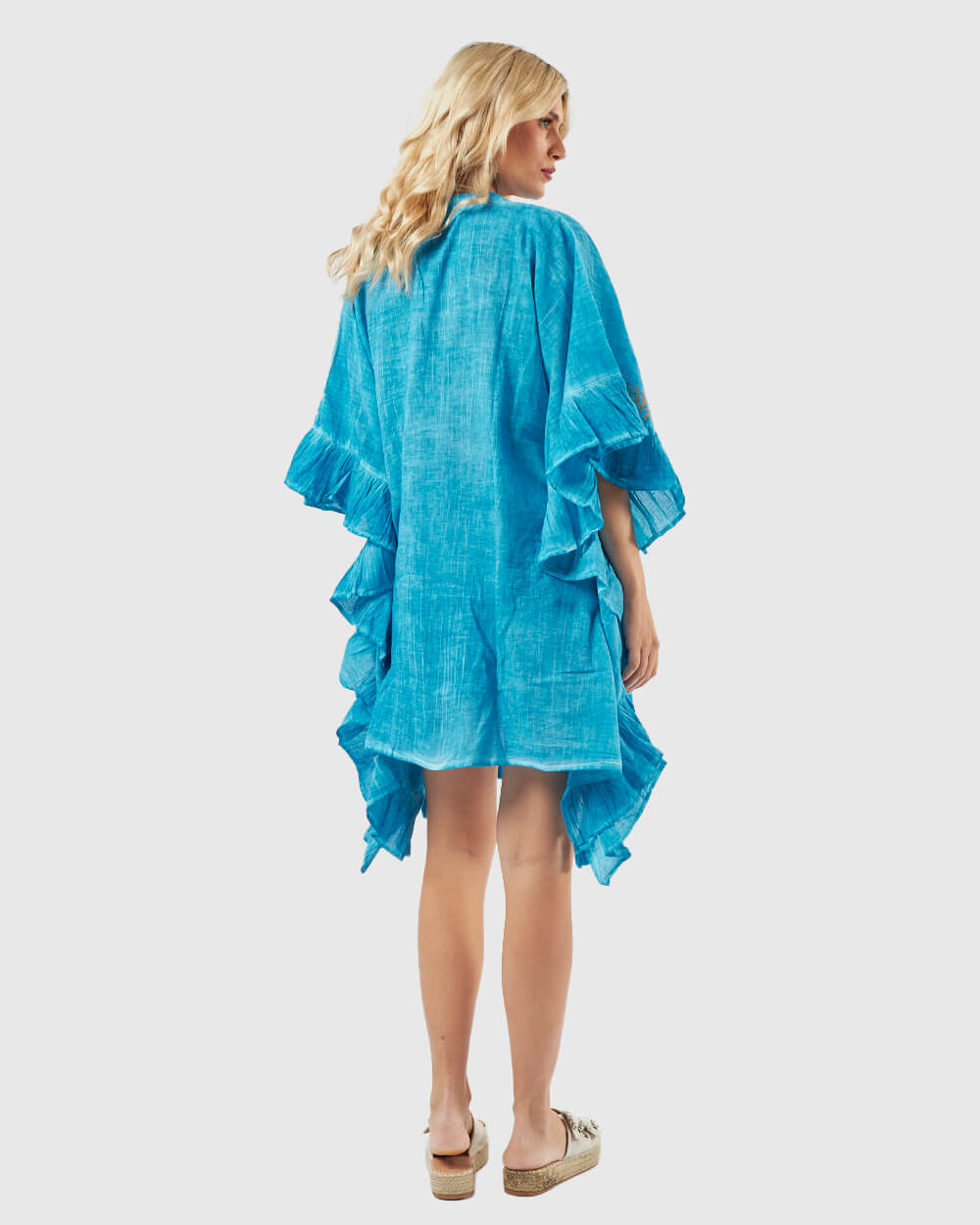 VERDE ΓΥΝΑΙΚΕΙΟ ΚΑΦΤΑΝΙ 47-0178 ΒΑΜΒΑΚΕΡΟ ΙΝΔΙΑΣ ΜΠΛΕ