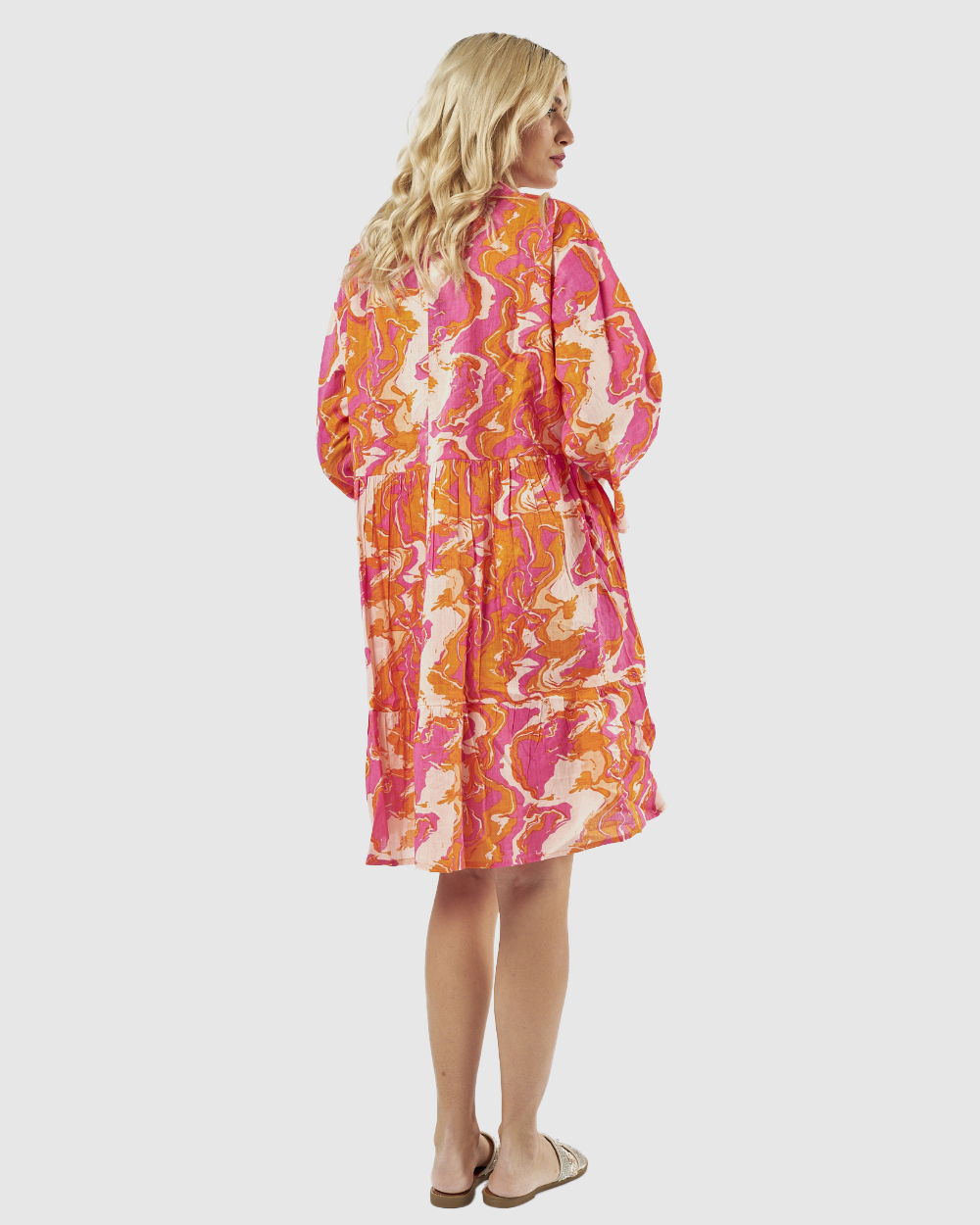 VERDE ΓΥΝΑΙΚΕΙΟ ΚΑΦΤΑΝΙ 47-0170 ΒΑΜΒΑΚΕΡΟ ΙΝΔΙΑΣ ΦΟΥΞΙΑ/ΠΟΡΤΟΚΑΛΙ