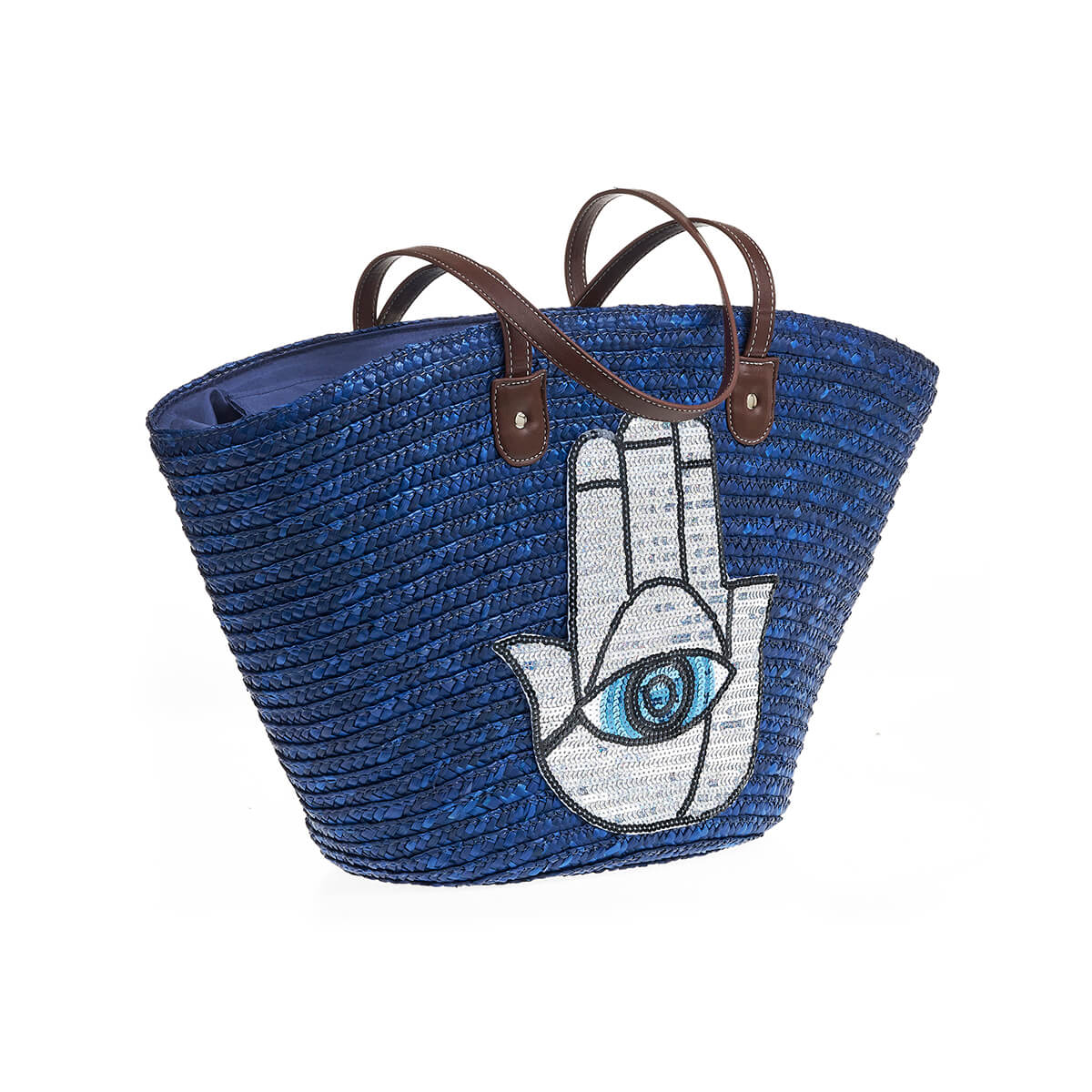 Verde Γυναικεία Τσάντα Ψάθινη 48-0212 Ψάθινη Μπλε Verde Γυναικεία Τσάντα Ψάθινη 48-0212 Ψάθινη Μπλε