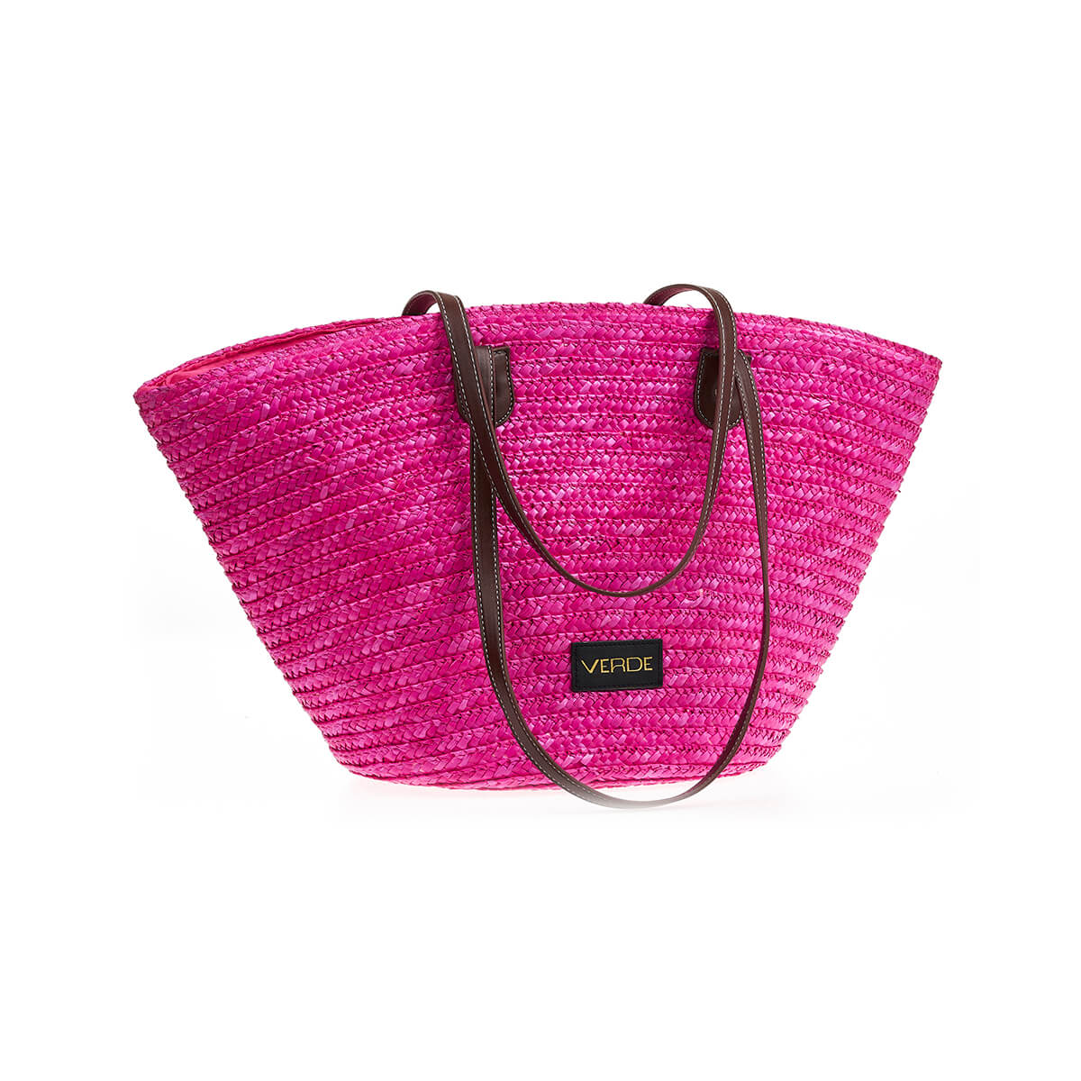 Verde Γυναικεία Τσάντα Ψάθινη 48-0212 Ψάθινη Φούξια Verde Γυναικεία Τσάντα Ψάθινη 48-0212 Ψάθινη Φούξια