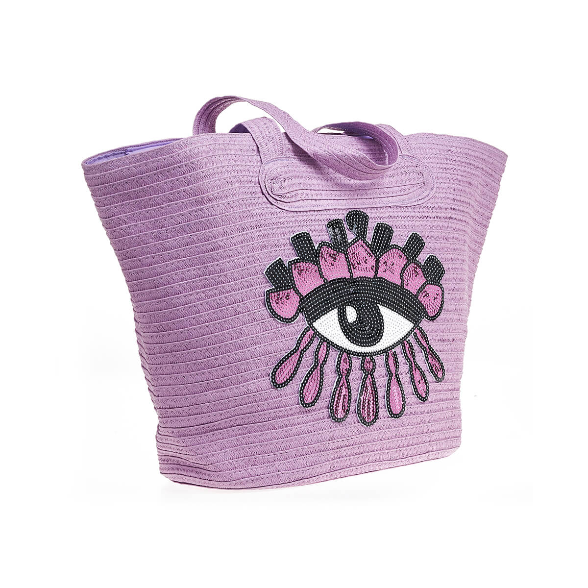 Verde Γυναικεία Τσάντα Ψάθινη 48-0213 Ψάθινη Λιλά Verde Γυναικεία Τσάντα Ψάθινη 48-0213 Ψάθινη Λιλά