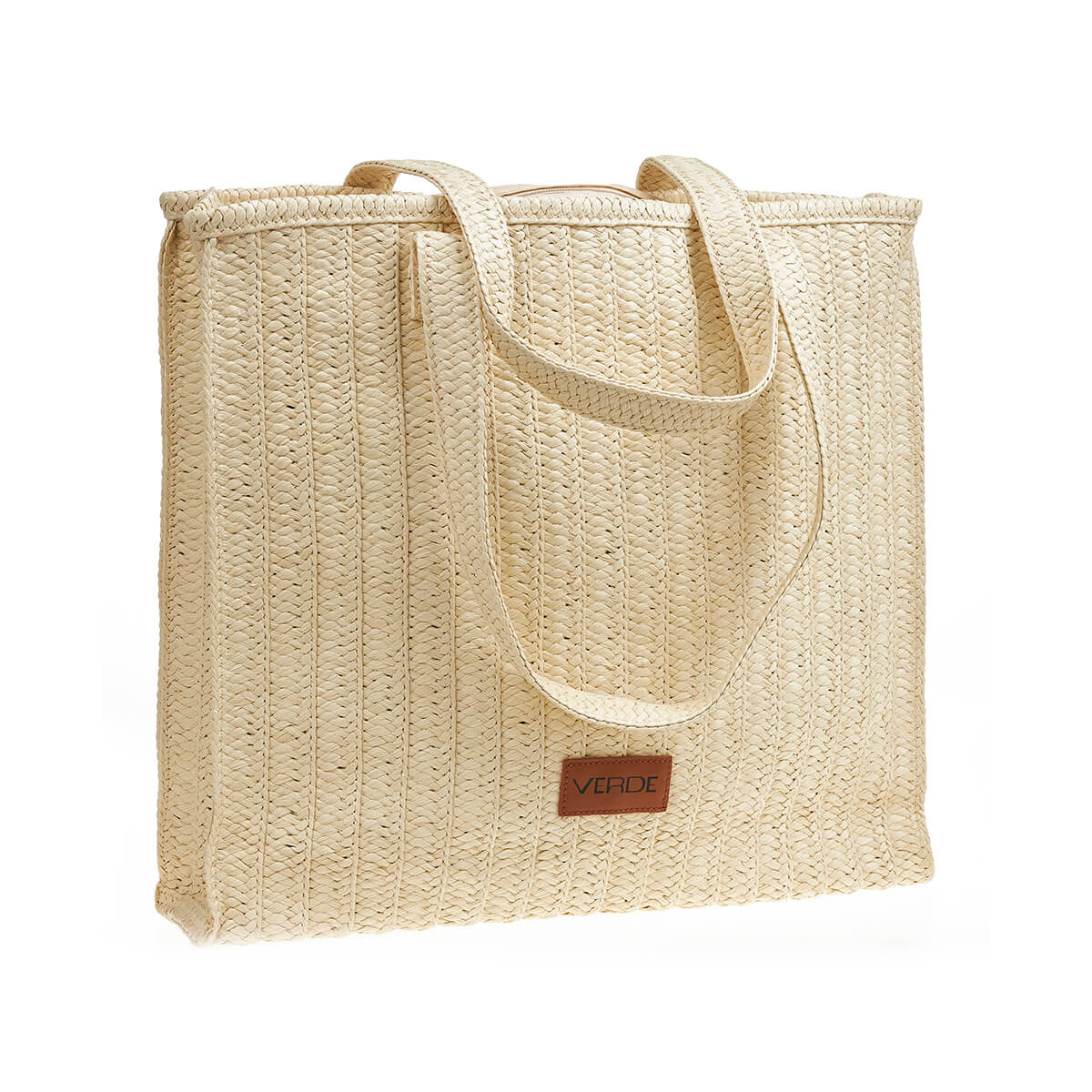 Verde Γυναικεία Τσάντα Ψάθινη 48-0216 Ψάθινη Εκρού Verde Γυναικεία Τσάντα Ψάθινη 48-0216 Ψάθινη Εκρού