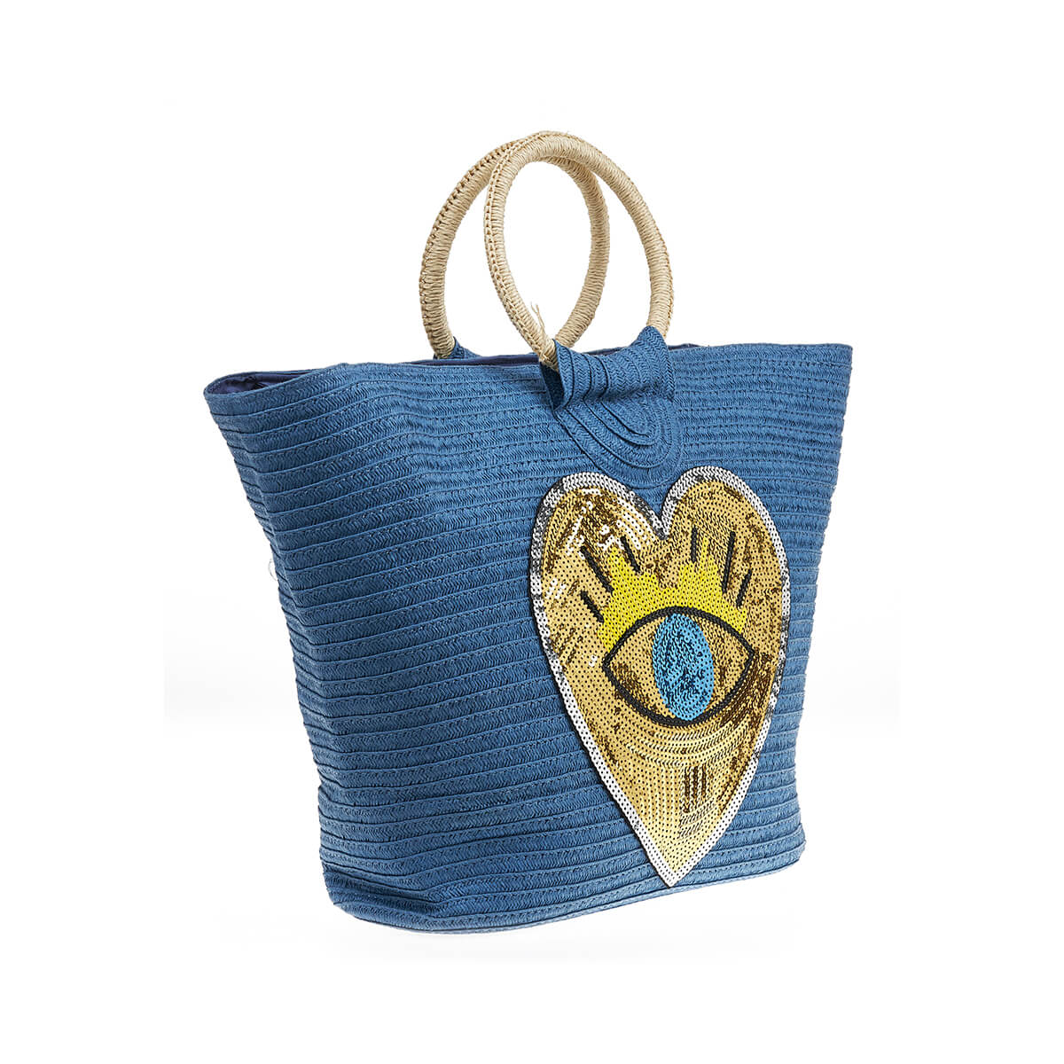 Verde Γυναικεία Τσάντα Ψάθινη 48-0218 Ψάθινη Μπλε Verde Γυναικεία Τσάντα Ψάθινη 48-0218 Ψάθινη Μπλε