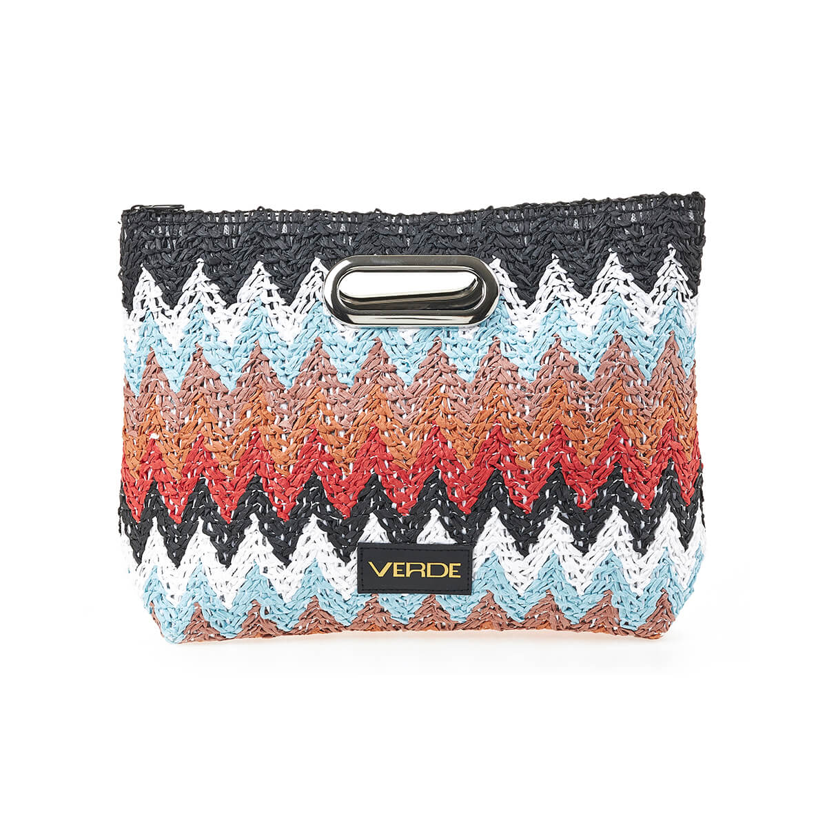 Verde ΓυναικείοΤσαντάκι Χειρός Ψάθινο 48-0221 Ψάθινη Μπλε