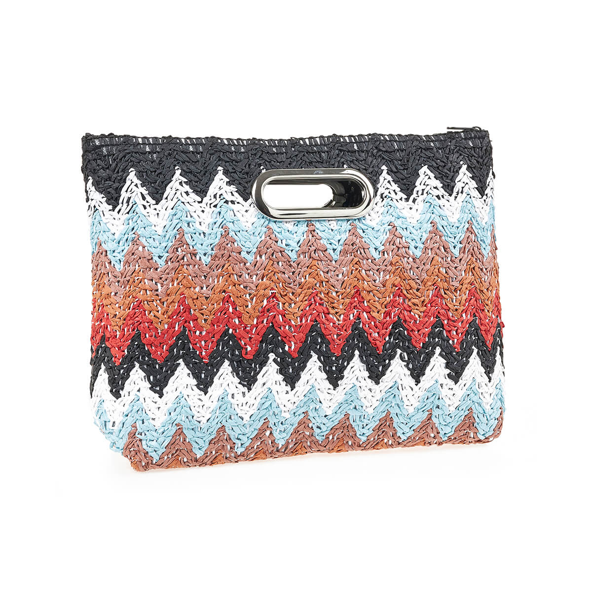 Verde ΓυναικείοΤσαντάκι Χειρός Ψάθινο 48-0221 Ψάθινη Μπλε