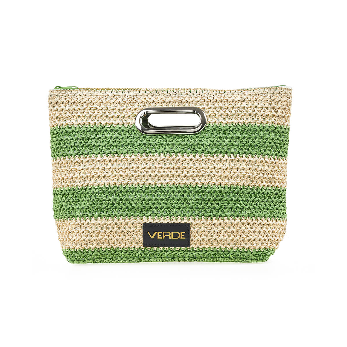 Verde ΓυναικείοΤσαντάκι Χειρός Ψάθινο 48-0224 Ψάθινη Πράσινο