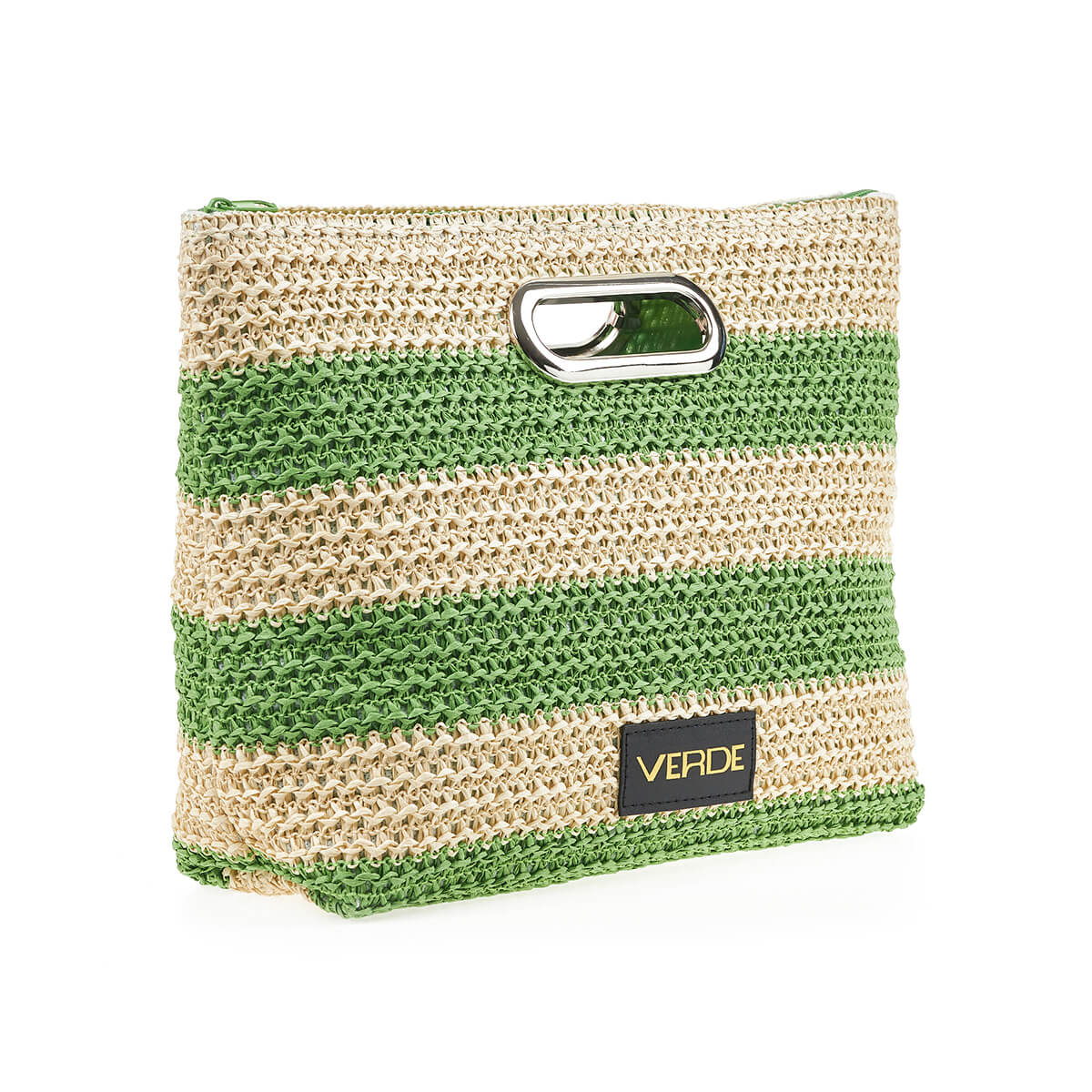Verde ΓυναικείοΤσαντάκι Χειρός Ψάθινο 48-0224 Ψάθινη Πράσινο