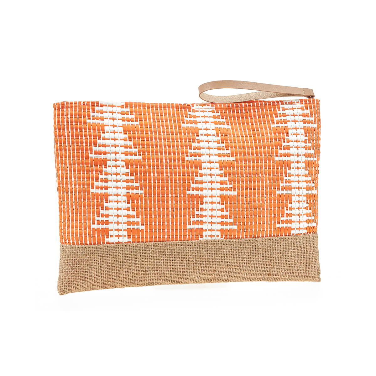 Verde ΓυναικείοΤσαντάκι Χειρός Ψάθινο 48-0226 Ψάθινη Πορτοκαλί