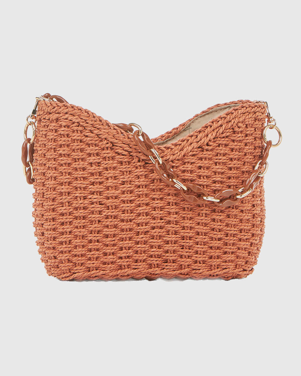 VERDE ΓΥΝΑΙΚΕΙΑ ΤΣΑΝΤΑ ΩΜΟΥ 48-0251 ΨΑΘΙΝH/ ΠΟΡΤΟΚΑΛΙ