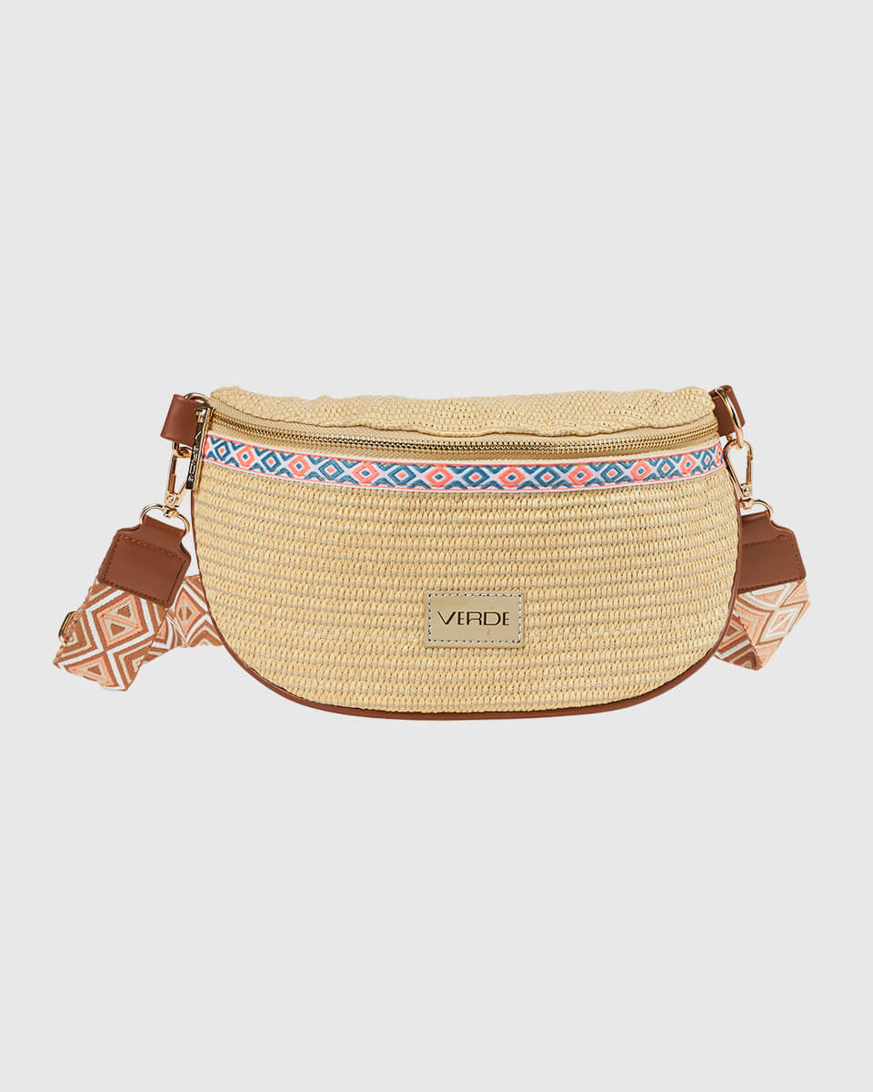 VERDE ΓΥΝΑΙΚΕΙΟ ΤΣΑΝΤΑΚΙ ΜΕΣΗΣ 48-0252 ΨΑΘΙΝΗ/ ΕΚΡΟΥ