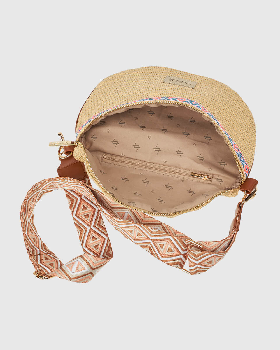 VERDE ΓΥΝΑΙΚΕΙΟ ΤΣΑΝΤΑΚΙ ΜΕΣΗΣ 48-0252 ΨΑΘΙΝΗ/ ΕΚΡΟΥ