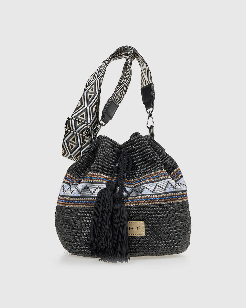 VERDE ΓΥΝΑΙΚΕΙΑ ΤΣΑΝΤΑ ΠΟΥΓΚΙ 48-0255 ΨΑΘΙΝΗ/ ΜΑΥΡΟ