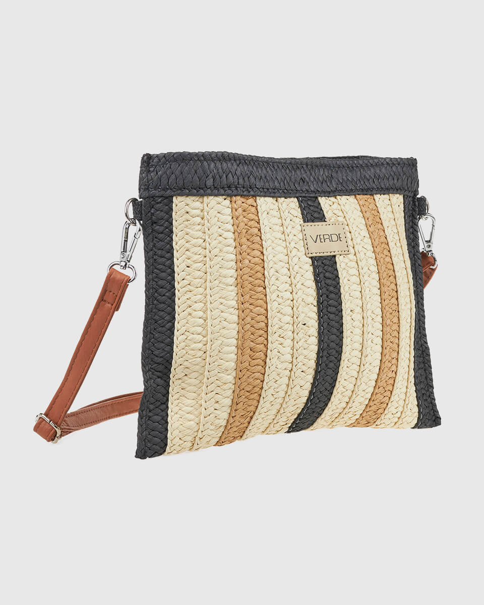 VERDE ΓΥΝΑΙΚΕΙΟ ΤΣΑΝΤΑKI ΧΕΙΡΟΣ 48-0273 ΨΑΘΙΝΗ/ ΠΟΛΥΧΡΩΜΟ