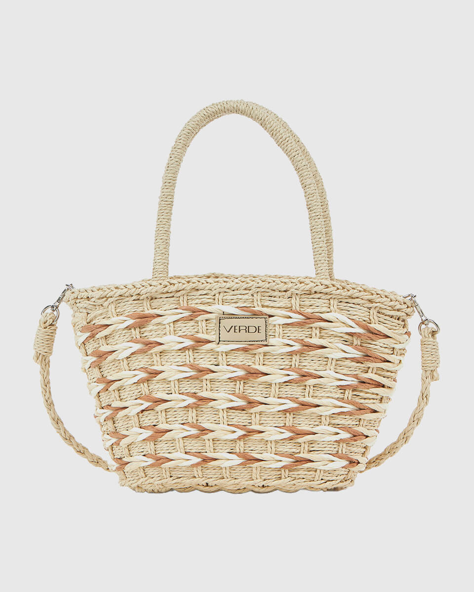 VERDE ΓΥΝΑΙΚΕΙΑ ΤΣΑΝΤΑ ΩΜΟΥ 48-0277 ΨΑΘΙΝH/ ΕΚΡΟΥ