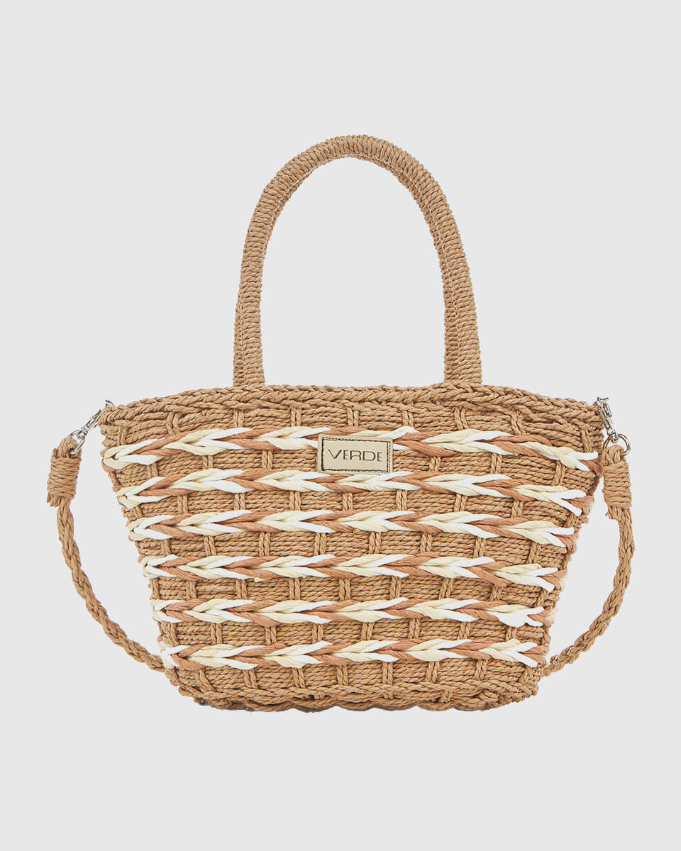 VERDE ΓΥΝΑΙΚΕΙΑ ΤΣΑΝΤΑ ΩΜΟΥ 48-0277 ΨΑΘΙΝH/ ΜΠΕΖ