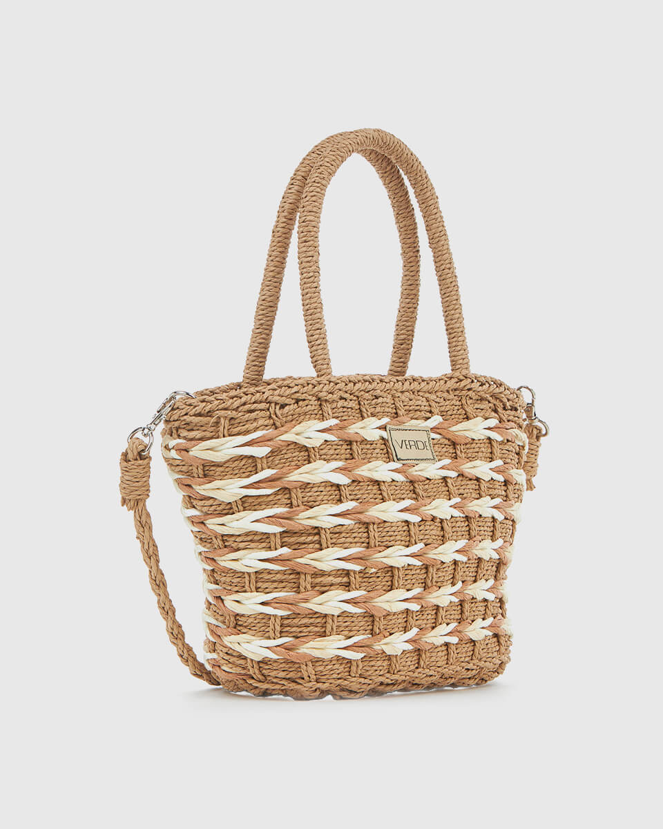 VERDE ΓΥΝΑΙΚΕΙΑ ΤΣΑΝΤΑ ΩΜΟΥ 48-0277 ΨΑΘΙΝH/ ΜΠΕΖ