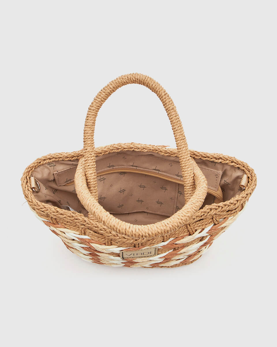 VERDE ΓΥΝΑΙΚΕΙΑ ΤΣΑΝΤΑ ΩΜΟΥ 48-0277 ΨΑΘΙΝH/ ΜΠΕΖ