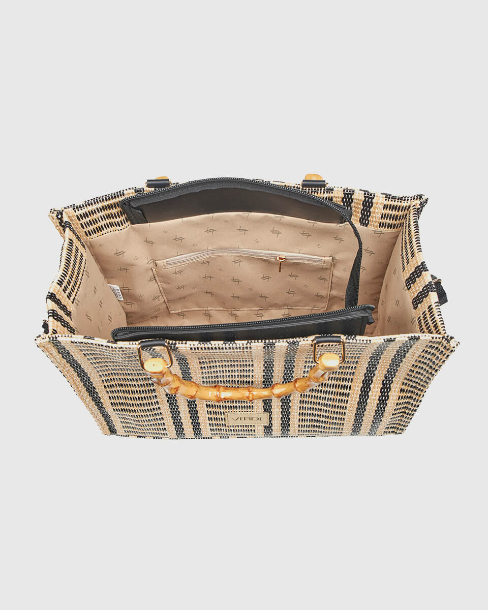 VERDE ΓΥΝΑΙΚΕΙΑ ΤΣΑΝΤΑ ΧΕΙΡΟΣ 48-0286 ΨΑΘΙΝΗ ΜΑΥΡΟ