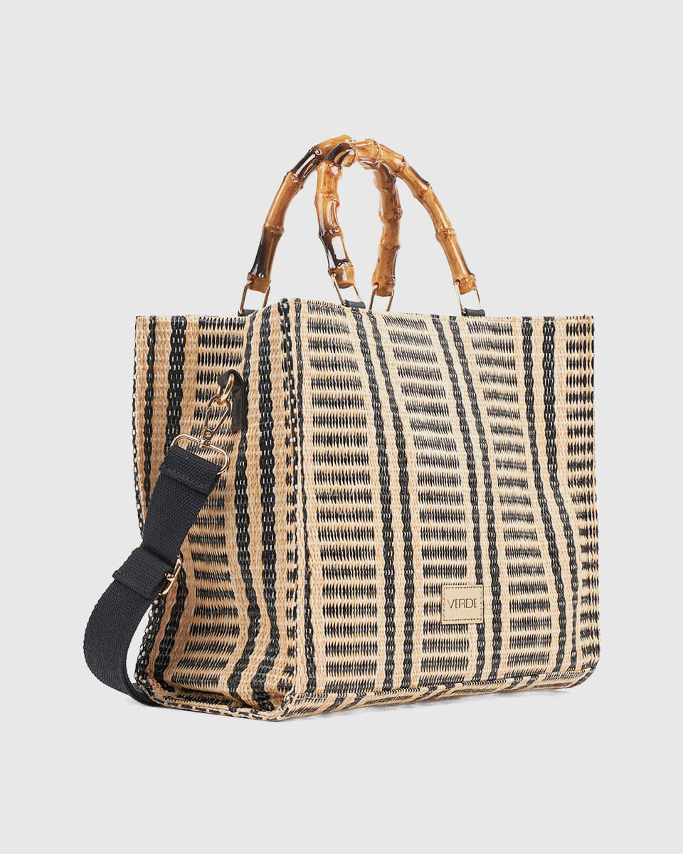 VERDE ΓΥΝΑΙΚΕΙΑ ΤΣΑΝΤΑ ΧΕΙΡΟΣ 48-0286 ΨΑΘΙΝΗ ΜΑΥΡΟ