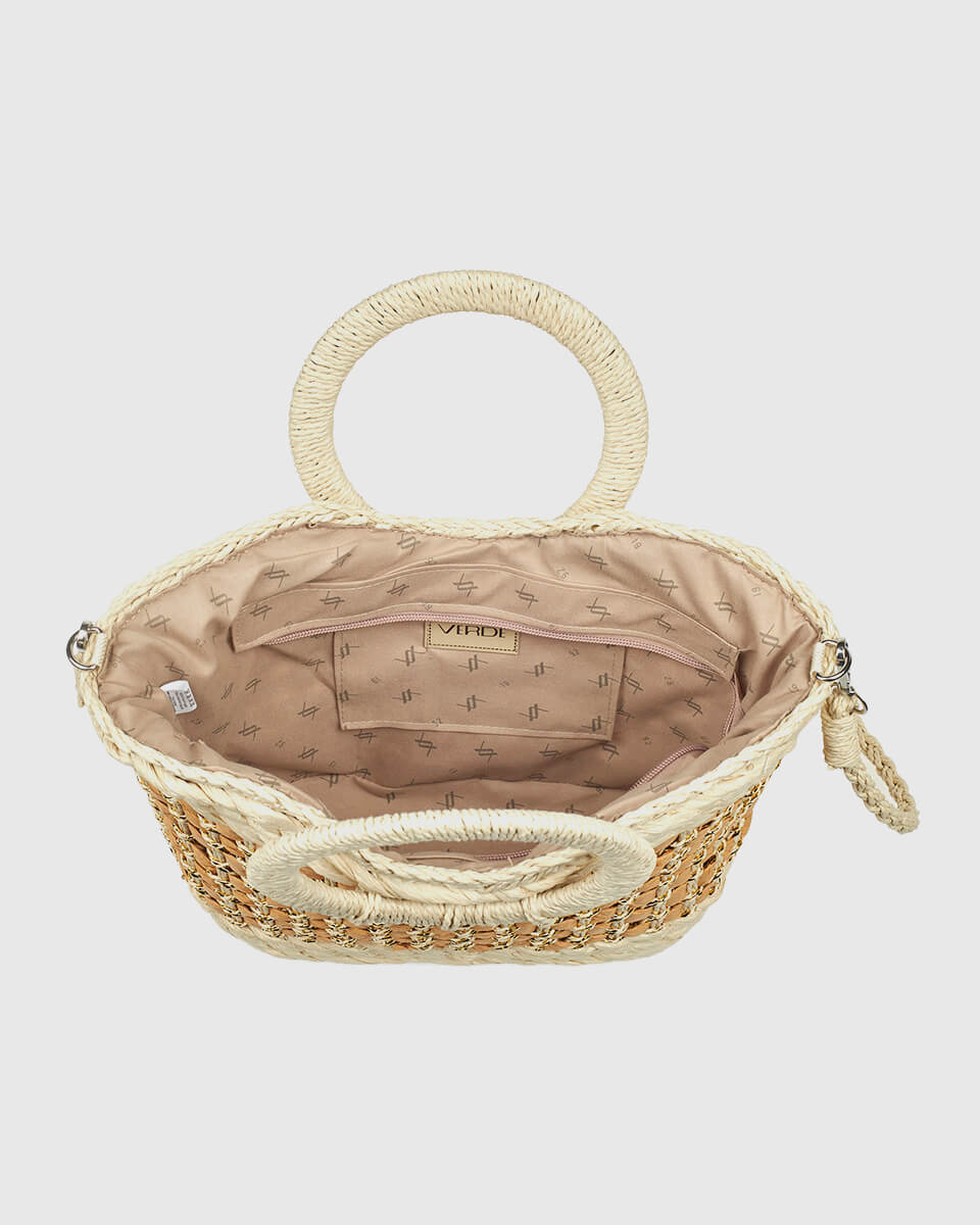 VERDE ΓΥΝΑΙΚΕΙΑ ΤΣΑΝΤΑ ΧΕΙΡΟΣ 48-0288 ΨΑΘΙΝΗ ΕΚΡΟΥ