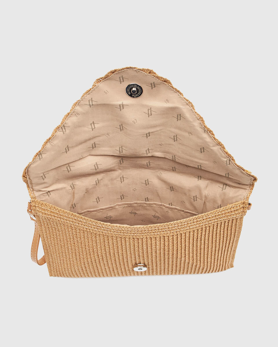 VERDE ΓΥΝΑΙΚΕΙΟ ΤΣΑΝΤΑKI ΧΕΙΡΟΣ 48-0290 ΨΑΘΙΝΟ ΜΠΕΖ