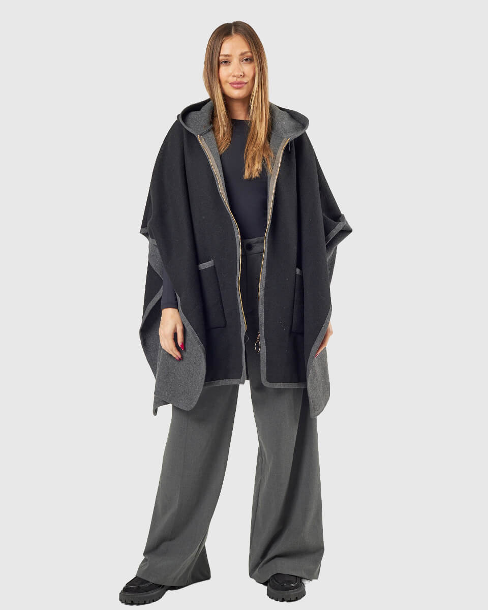 VERDE ΓΥΝΑΙΚΕΙΑ ΚΑΠΑ 49-0000076 ΜΑΥΡΟ VERDE ΓΥΝΑΙΚΕΙΑ ΚΑΠΑ 49-0000076 ΜΑΥΡΟ