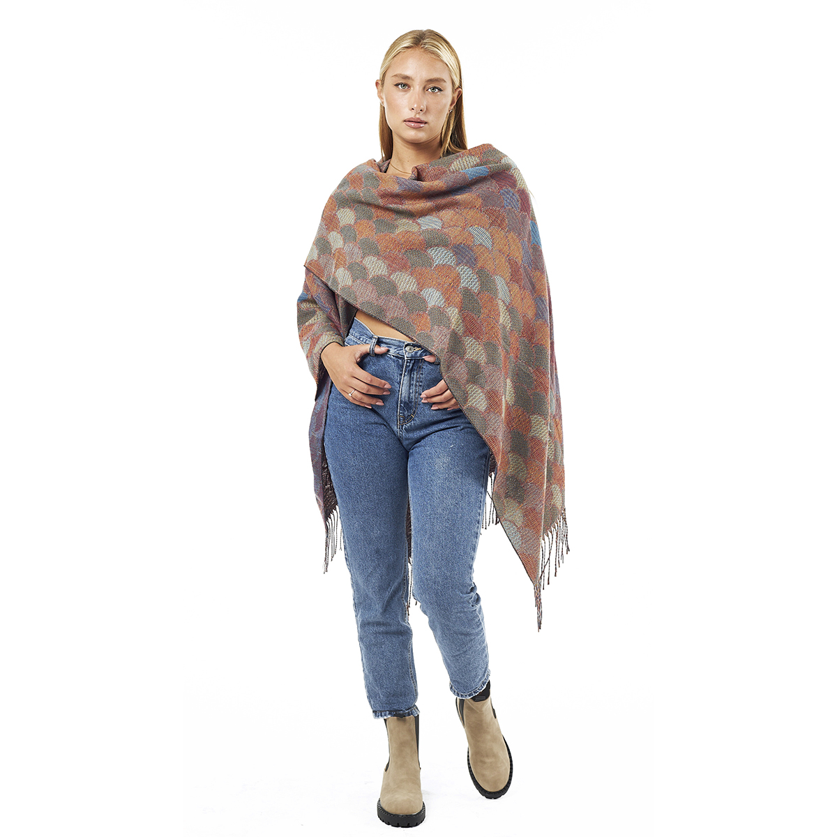 Verde Γυναικεία Κάπα 49-0032 Πράσινο