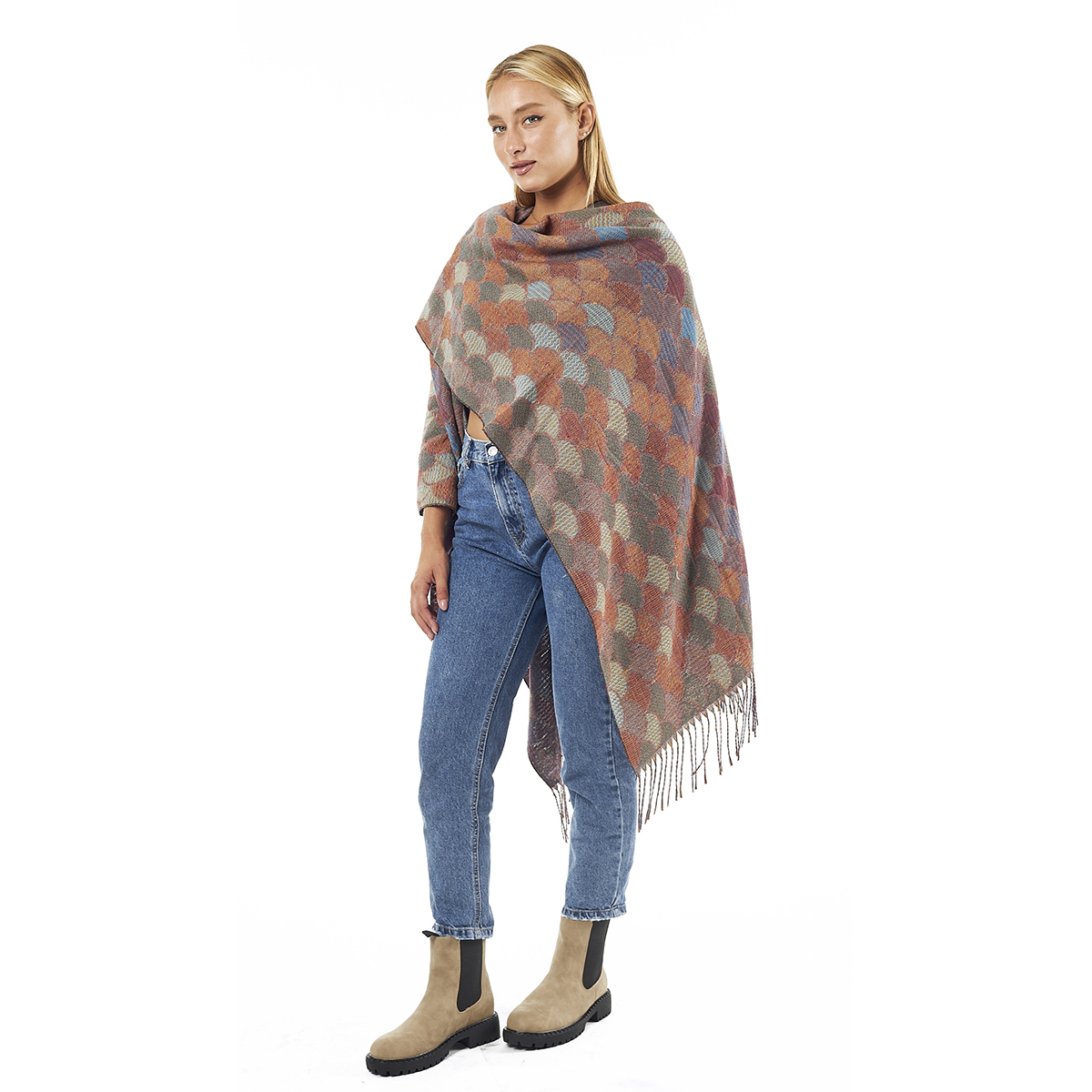 Verde Γυναικεία Κάπα 49-0032 Πράσινο