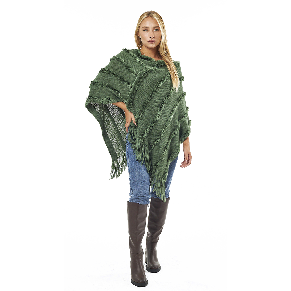 Verde Γυναικεία Κάπα 49-0035 Πράσινο Verde Γυναικεία Κάπα 49-0035 Πράσινο