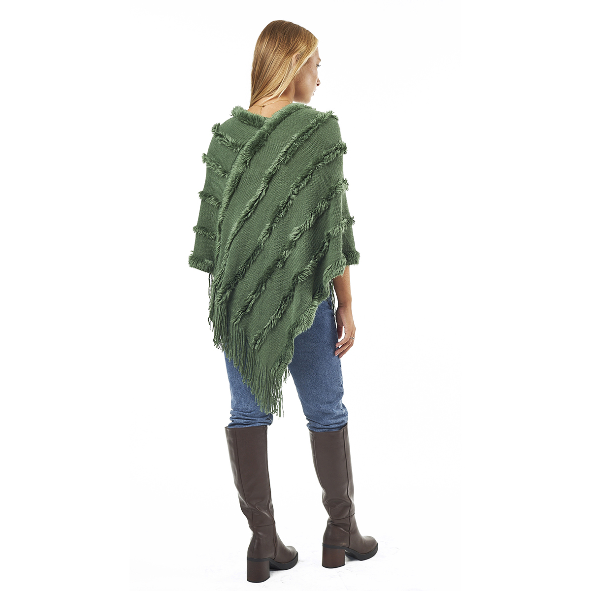 Verde Γυναικεία Κάπα 49-0035 Πράσινο