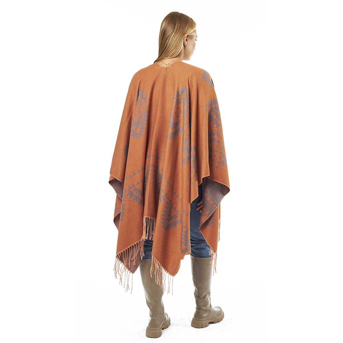 Verde Γυναικεία Κάπα 49-0036 Πορτοκαλί