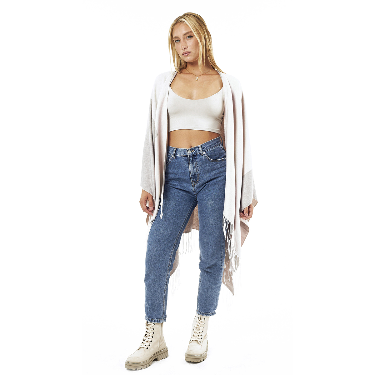 Verde Γυναικεία Κάπα 49-0041 Ροζ